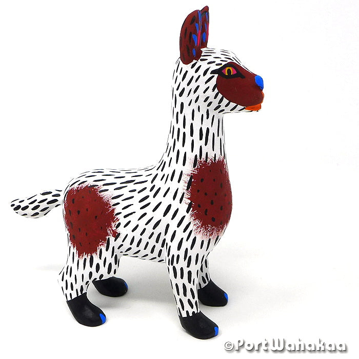 Penacho Alpaca Artist - Armando Jimenez Alpaca, Arrazola, Carving Small Medium