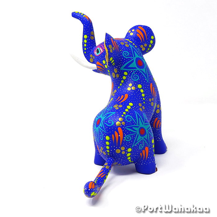 Edilberto Cortez Elephant Oaxaca Alebrijes Copal Carving for Sale Artist - Edilberto Cortez Arrazola, Carving Medium, Elephant