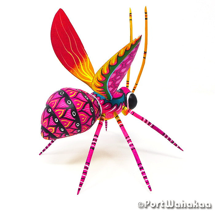 Bumblebee Austin Texas Alebrije Southwest Oaxaca Carving Artist - Rogelio Blas Abeja, avispa, Bee, Insect, San Pedro Cajonos