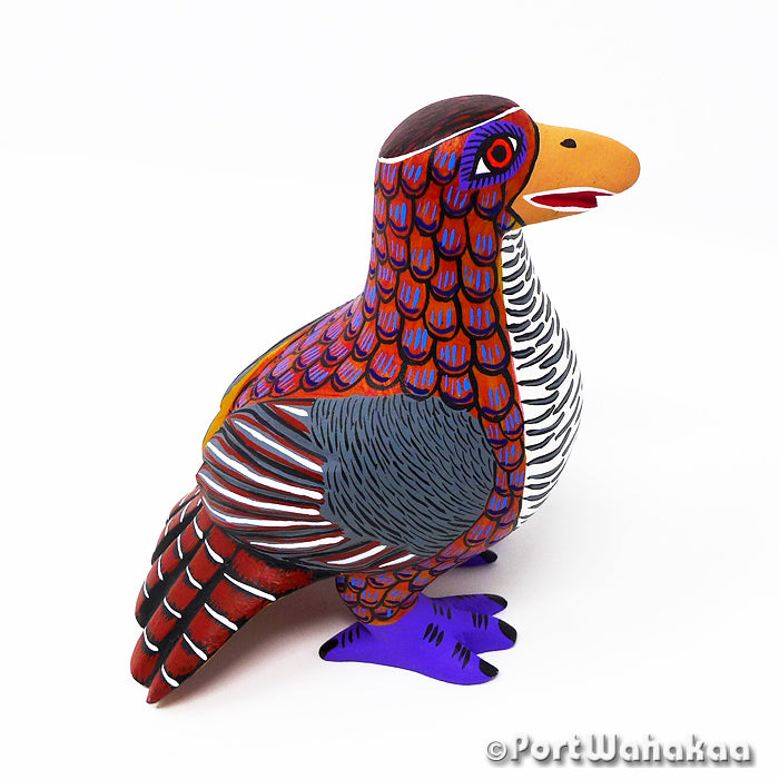 Alebrije Hawk Austin Texas Port Wahakaa Artist - Lauro Ramirez & Griselda Morales Arrazola, Avia, Carving Medium, Hawk