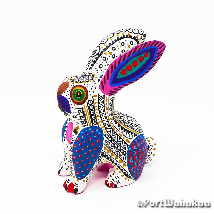 Margarito Rodriguez Rabbit Oaxacan Art Copal for Sale Austin Texas Artist - Margarito Rodriguez Arrazola, Carving Small, Conejo, Rabbit