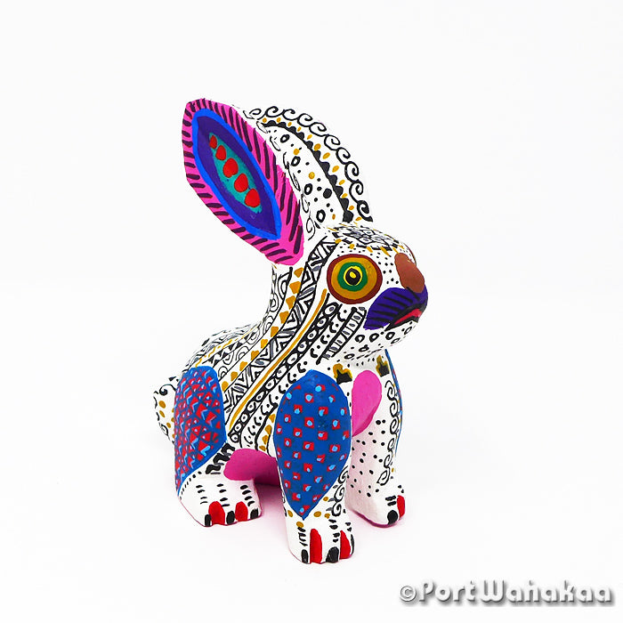 Margarito Rodriguez Rabbit Oaxacan Art Copal for Sale Austin Texas Artist - Margarito Rodriguez Arrazola, Carving Small, Conejo, Rabbit