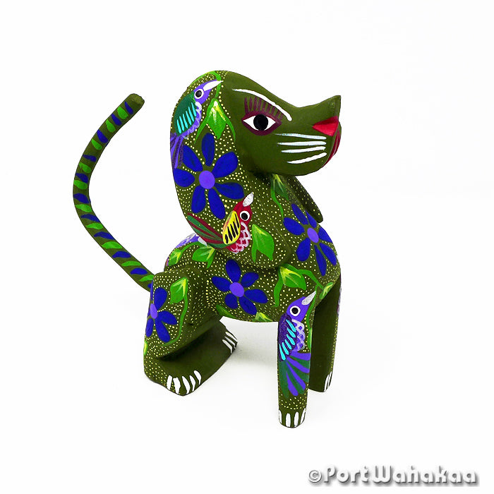 Thicket Dog Alebrije Austin Texas Copal Figurine Artist - Fabrijes Family Carving Medium, Dog, Perro, San Martin Tilcajete