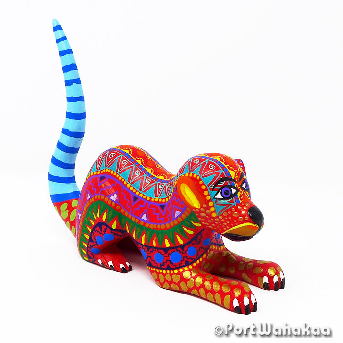 Oaxacan Wood Carvings for Sale Copal Tree Alebrijes Day of the Dead ...