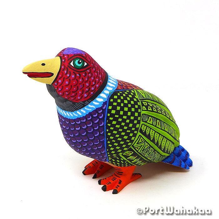 Cardinal Songbird Copal Alebrije Oaxacan Animals for Sale Austin Texas Artist - Lauro Ramirez & Griselda Morales Arrazola, avias, Bird, Carving Medium, Pajaro