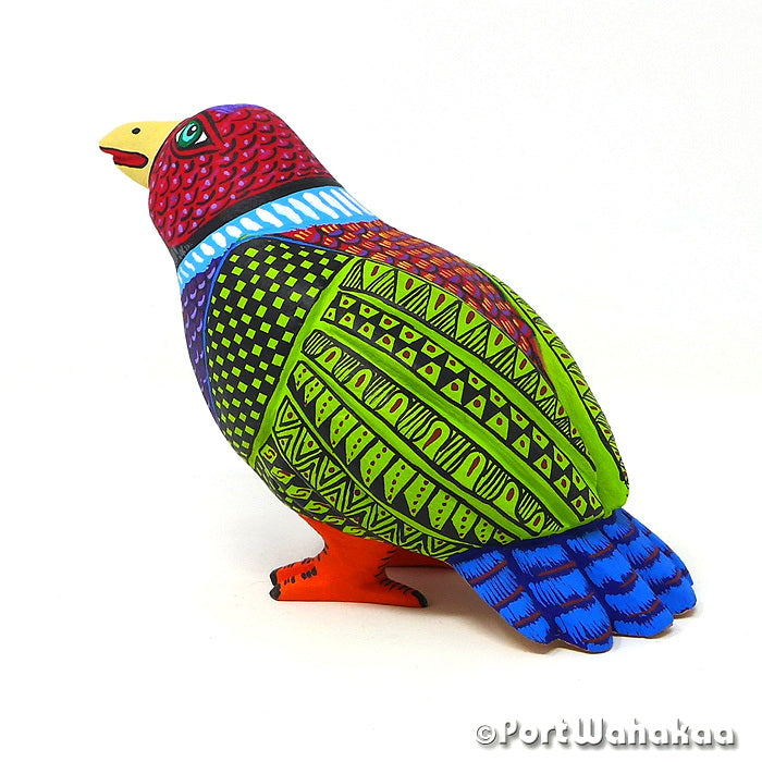 Cardinal Songbird Copal Alebrije Oaxacan Animals for Sale Austin Texas Artist - Lauro Ramirez & Griselda Morales Arrazola, avias, Bird, Carving Medium, Pajaro