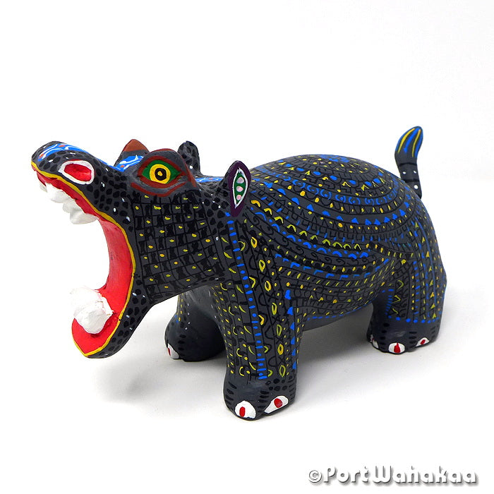 Margarito Rodriguez hippopotamus Oaxaca Mexico Alebrije for Sale Artist - Margarito Rodriguez Arrazola, Carving Large, Hippo, hippopotamus