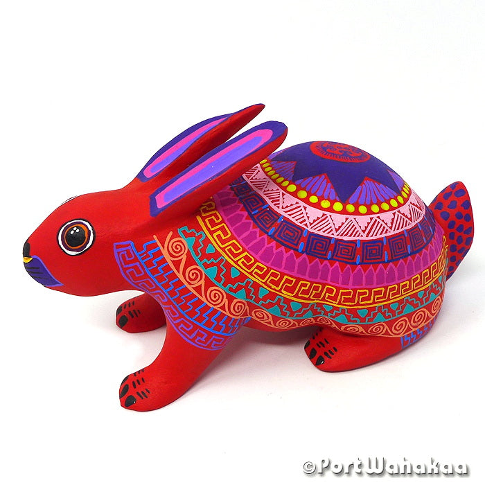 Margarito Rodriguez Austin Texas Rabbit Mayan Mixtec Zapotec Olmec Artist - Margarito Rodriguez Arrazola, Carving Large, Conejo, Rabbit