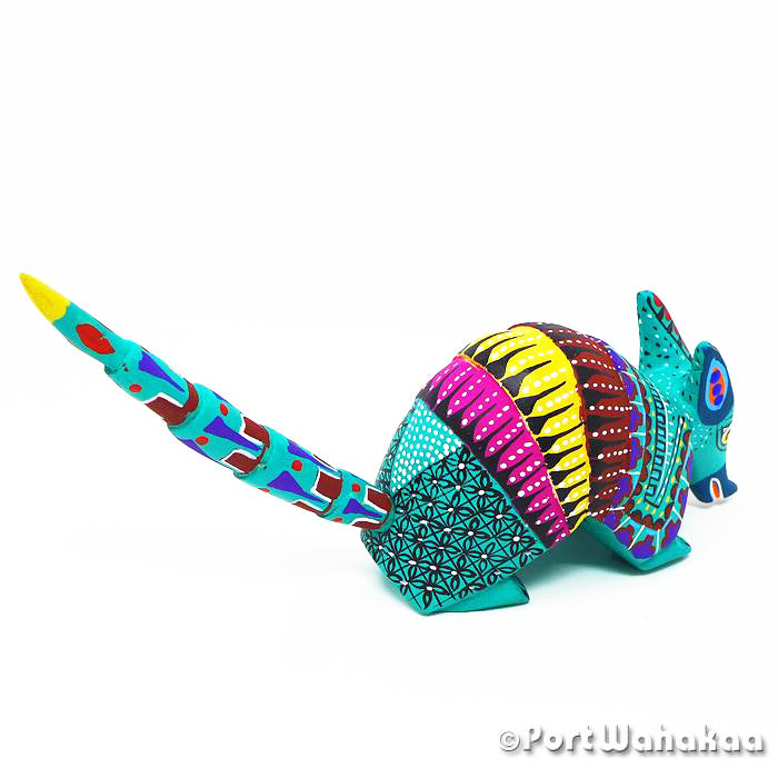 Margarito Rodriguez Armadillo Oaxacan Art Copal for Sale Austin Texas Artist - Margarito Rodriguez Armadillo, Arrazola, Carving Medium