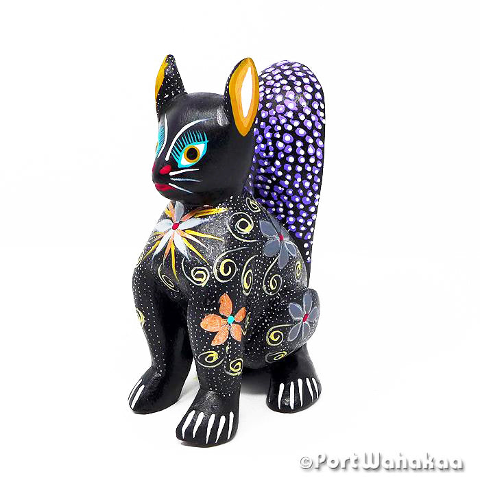 Confetti Squirrel Austin Texas Alebrije Oaxacan Animals For Sale Artist - Fabrijes Family Ardilla, Carving Medium, Squirrel