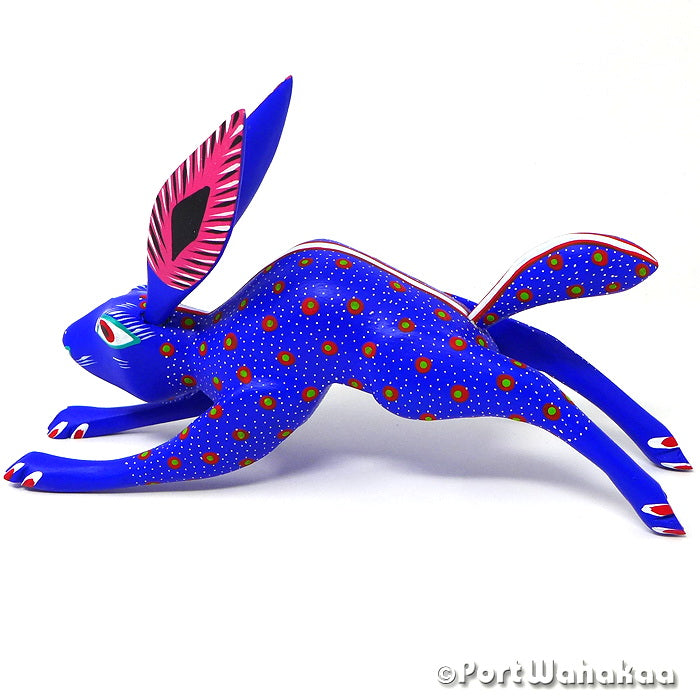 Jackrabbit Zapotec Mythology Figurines Artwork Alebrijes Austin Texas Artist - Antonio Carrillo Arrazola, Carving Medium Large, Conejo, Jack Rabbit, Rabbit