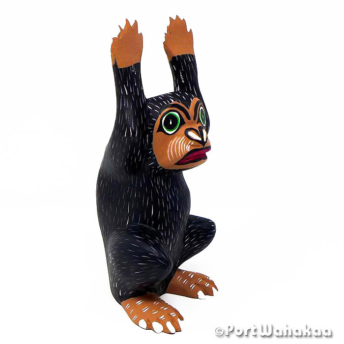 Angel Ramirez Monkey Copal Alebrije Oaxaca Figurine for Sale Texas Artist - Angel Ramirez Arrazola, Carving Medium, Chango, Monkey