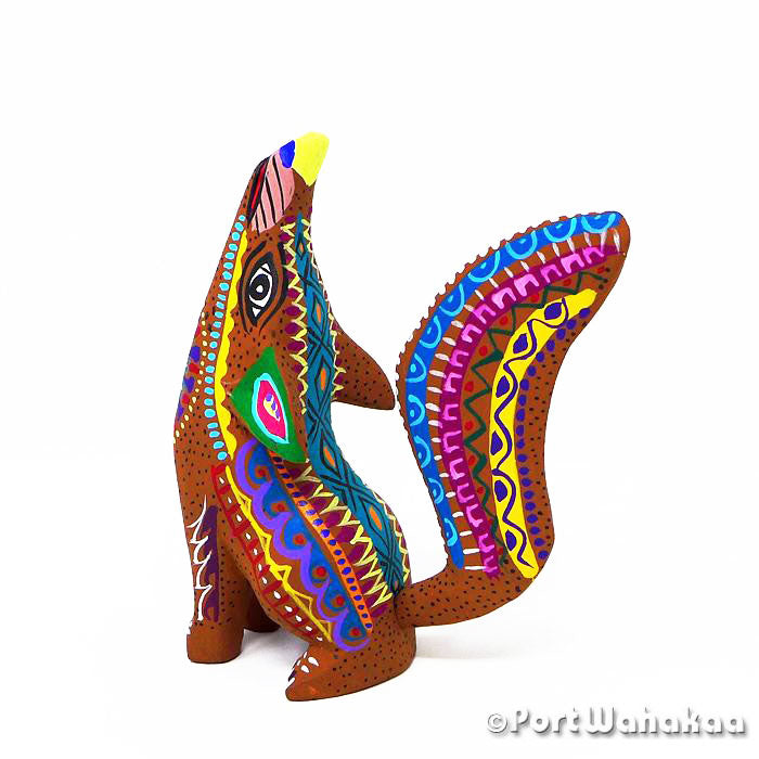 Margarito Rodriguez Austin Texas Alebrijes Coyote Figurine Myth Folklore Indians Artist - Margarito Rodriguez Arrazola, Coyote, Lobo