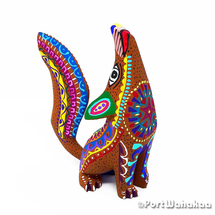 Margarito Rodriguez Austin Texas Alebrijes Coyote Figurine Myth Folklore Indians Artist - Margarito Rodriguez Arrazola, Coyote, Lobo