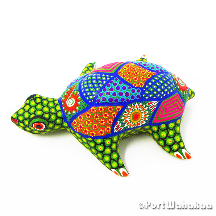 Puerto Escondido Sea Turtle Austin Texas Alebrije Port Wahakaa Artist - Yesenia Castro Arrazola, Carving Small, Tortuga, Turtle