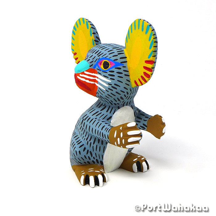 Koala Austin Texas Oaxaca Carving for Sale Austin Texas Alebrijes Artist - Armando Jimenez Arrazola, Bear, Carving Medium, Koala