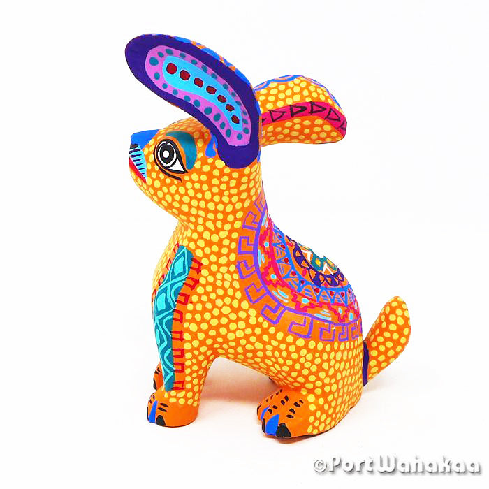 Margarito Rodriguez Rabbit Oaxacan Art Copal for Sale Austin Texas Artist - Margarito Rodriguez Arrazola, Carving Small, Conejo, Rabbit